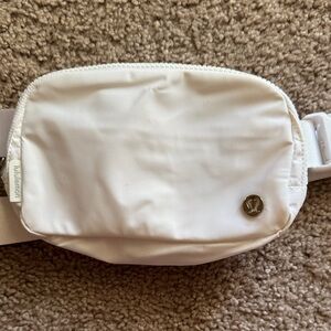 Lululemon Athletica White Belt Bag
